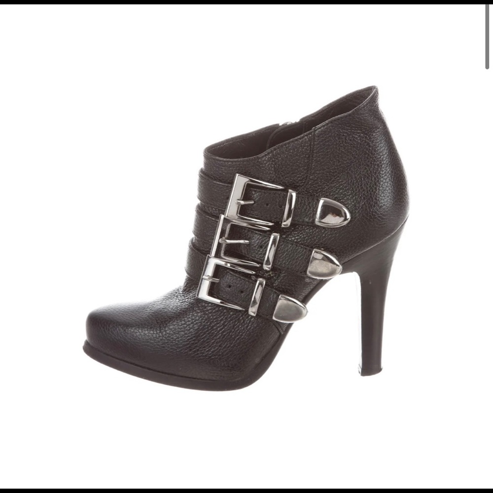Barbara Bui buckle ankle boots